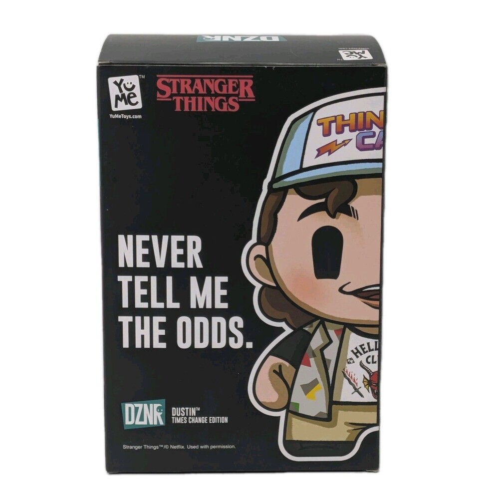 YuMe DZNR Stranger Things Dustin Times Change Edition 7" Plush #18 New in Box - Picture 4 of 10